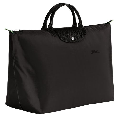 Torby Podróżne Męskie Longchamp Le Pliage Green S Recycled canvas Czarne | PL7200BE