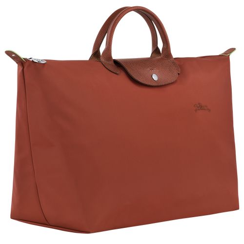 Torby Podróżne Męskie Longchamp Le Pliage Green S Recycled canvas Chestnut | PL7199VR