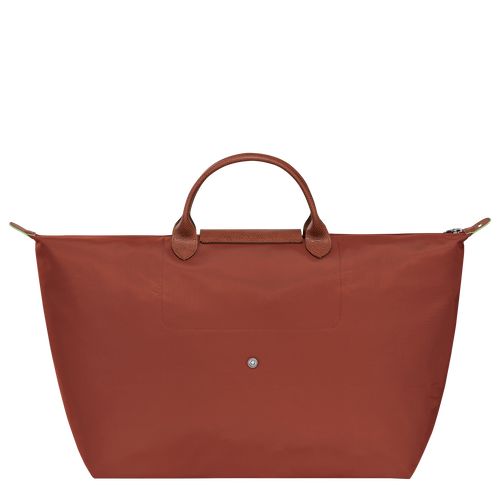 Torby Podróżne Męskie Longchamp Le Pliage Green S Recycled canvas Chestnut | PL7199VR