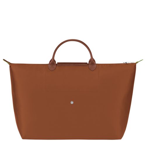 Torby Podróżne Męskie Longchamp Le Pliage Green S Recycled canvas Cognac | PL7197XY