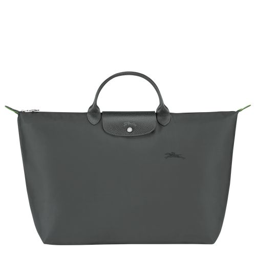 Torby Podróżne Męskie Longchamp Le Pliage Green S Recycled canvas Graphite | PL7194KO