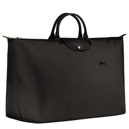 Torby Podróżne Męskie Longchamp Le Pliage Green M Recycled canvas Czarne | PL7192HA