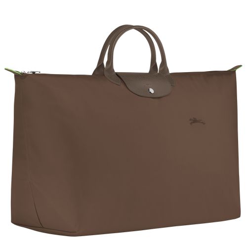 Torby Podróżne Męskie Longchamp Le Pliage Green M Recycled canvas Terra | PL7188SG