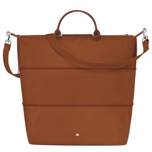 Torby Podróżne Męskie Longchamp Le Pliage Green expandable Recycled canvas Cognac | PL7181TC