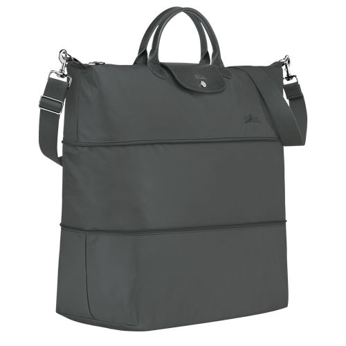 Torby Podróżne Męskie Longchamp Le Pliage Green expandable Recycled canvas Graphite | PL7179EB