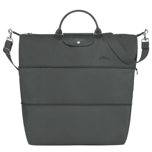 Torby Podróżne Męskie Longchamp Le Pliage Green expandable Recycled canvas Graphite | PL7179EB