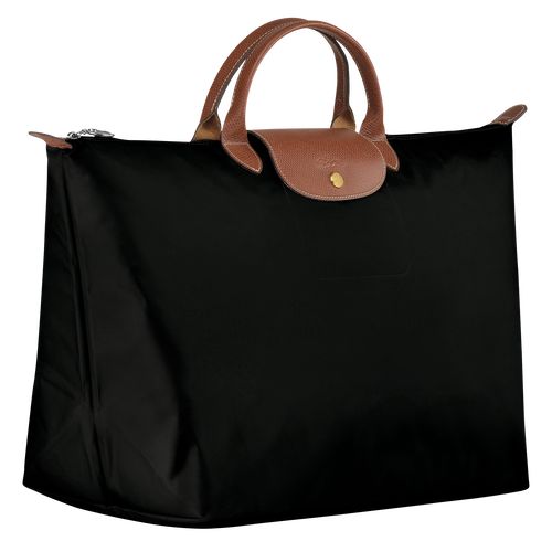 Torby Podróżne Męskie Longchamp Le Pliage Original S Recycled canvas Czarne | PL7219PJ