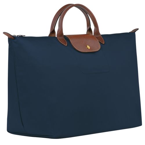 Torby Podróżne Męskie Longchamp Le Pliage Original S Recycled canvas Granatowe | PL7218AH