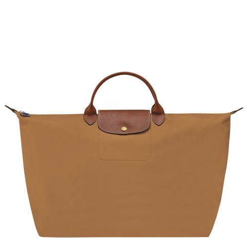 Torby Podróżne Męskie Longchamp Le Pliage Original S Recycled canvas Fawn | PL7215FD