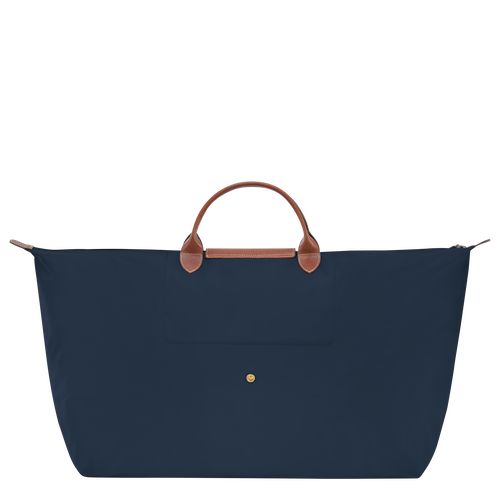 Torby Podróżne Męskie Longchamp Le Pliage Original M Recycled canvas Granatowe | PL7211KO