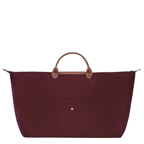 Torby Podróżne Męskie Longchamp Le Pliage Original M Recycled canvas Bordowe | PL7207CT