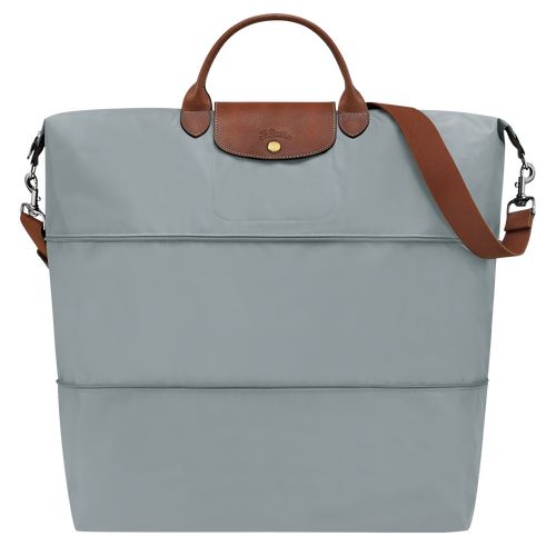 Torby Podróżne Męskie Longchamp Le Pliage Original expandable Recycled canvas Steel | PL7202MQ