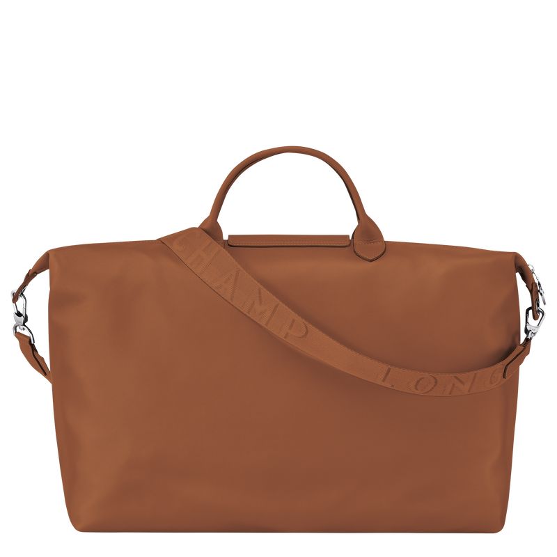 Torby Podróżne Męskie Longchamp Le Pliage Xtra S Leather Cognac | PL7227WN