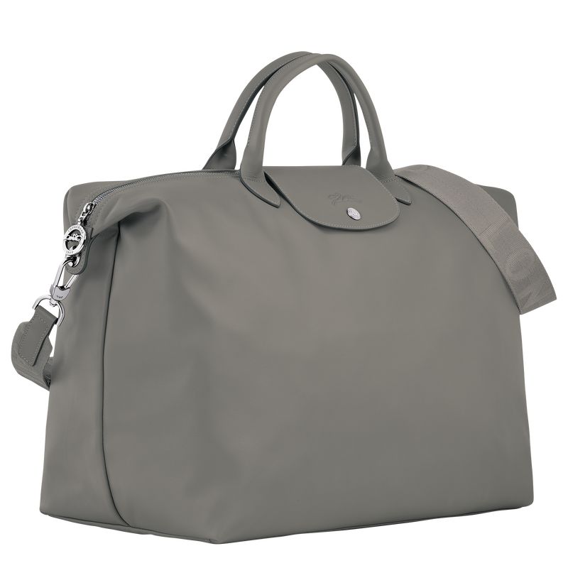 Torby Podróżne Męskie Longchamp Le Pliage Xtra S Leather Turtledove | PL7223YX