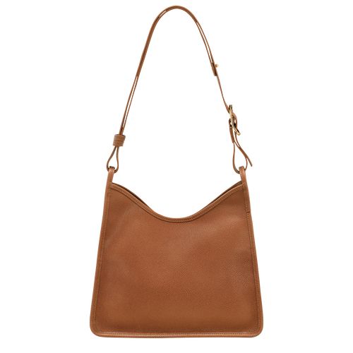 Torby Przez Ramię Damskie Longchamp Le FoulonnÉ M Hobo Leather Caramel | PL8827FD