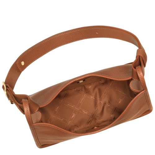 Torby Przez Ramię Damskie Longchamp Le FoulonnÉ M Hobo Leather Caramel | PL8827FD