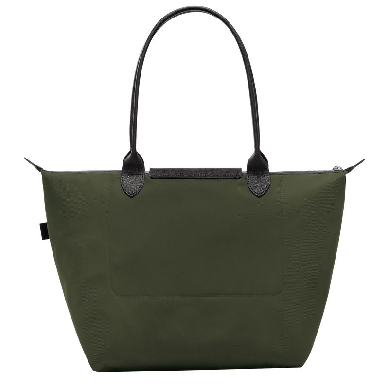 Torby Przez Ramię Damskie Longchamp Le Pliage Energy L Tote Recycled canvas Khaki | PL8899UZ