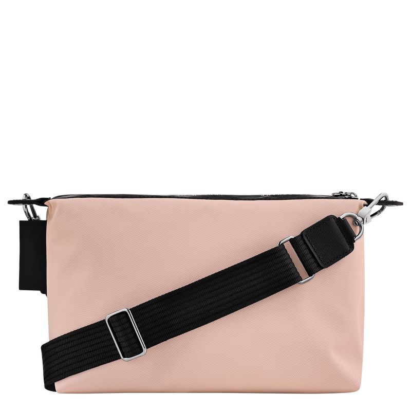 Torby Przez Ramię Damskie Longchamp Le Pliage Energy M Yoga Canvas Nude | PL8895EB