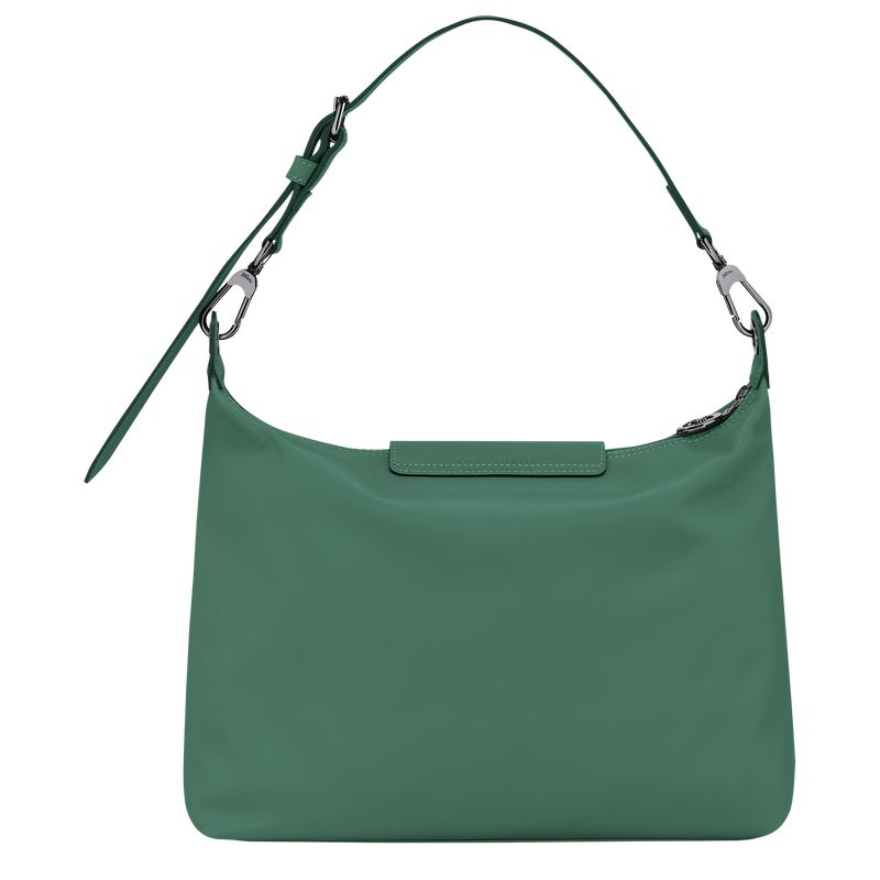 Torby Przez Ramię Damskie Longchamp Le Pliage Xtra M Hobo Leather Sage | PL8887YX