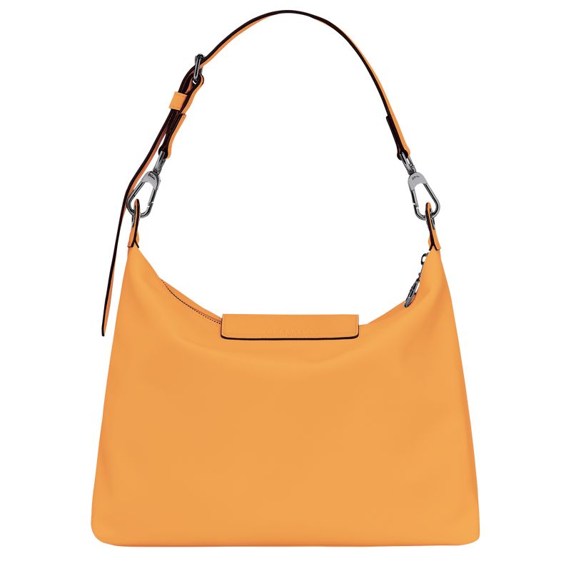 Torby Przez Ramię Damskie Longchamp Le Pliage Xtra M Hobo Leather Morelowe | PL8884OK