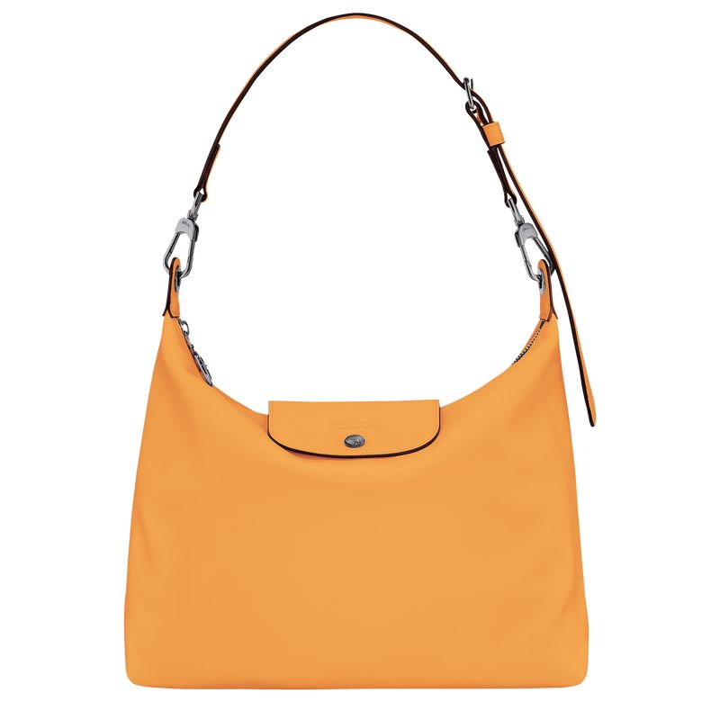 Torby Przez Ramię Damskie Longchamp Le Pliage Xtra M Hobo Leather Morelowe | PL8884OK