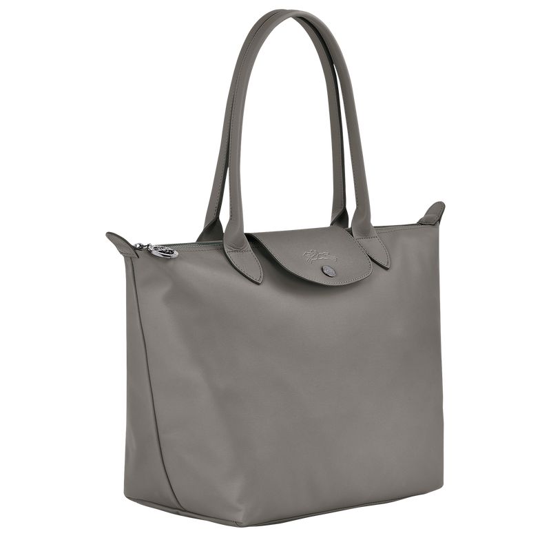 Torby Przez Ramię Damskie Longchamp Le Pliage Xtra M Tote Leather Turtledove | PL8846YX