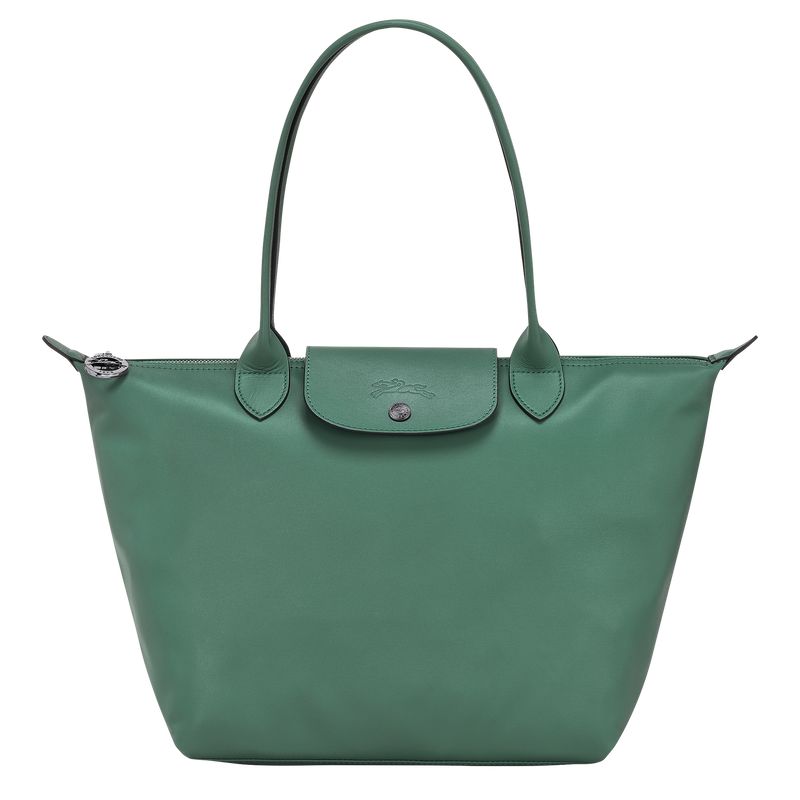 Torby Przez Ramię Damskie Longchamp Le Pliage Xtra M Tote Leather Sage | PL8845TC