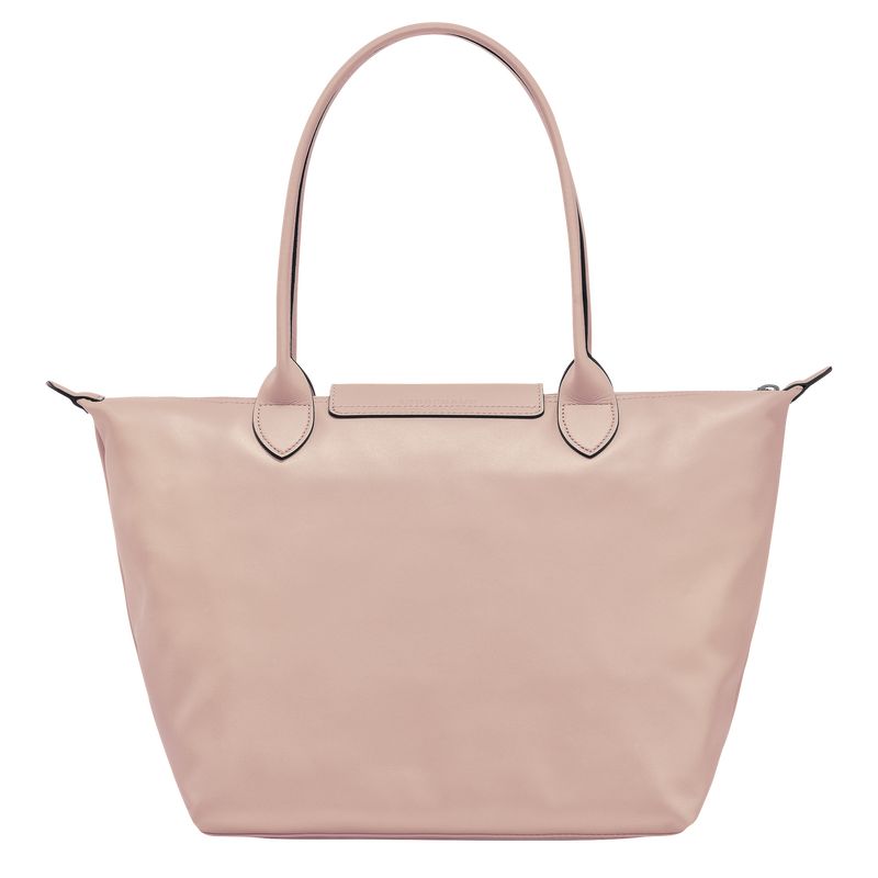 Torby Przez Ramię Damskie Longchamp Le Pliage Xtra M Tote Leather Nude | PL8844RV