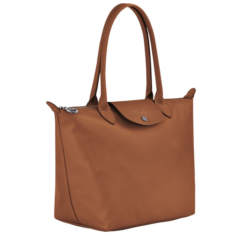 Torby Przez Ramię Damskie Longchamp Le Pliage Xtra M Tote Leather Cognac | PL8843EB