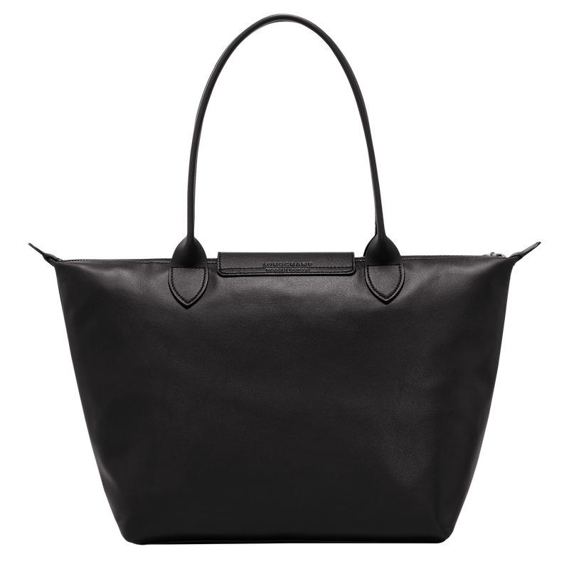 Torby Przez Ramię Damskie Longchamp Le Pliage Xtra M Tote Leather Czarne | PL8839WN