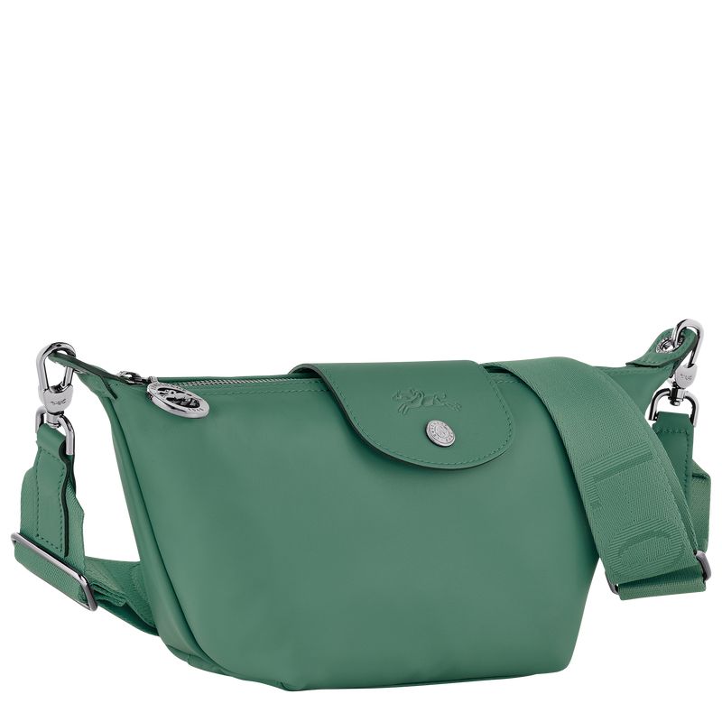 Torby Przez Ramię Damskie Longchamp Le Pliage Xtra XS Crossbody Leather Sage | PL8837RV