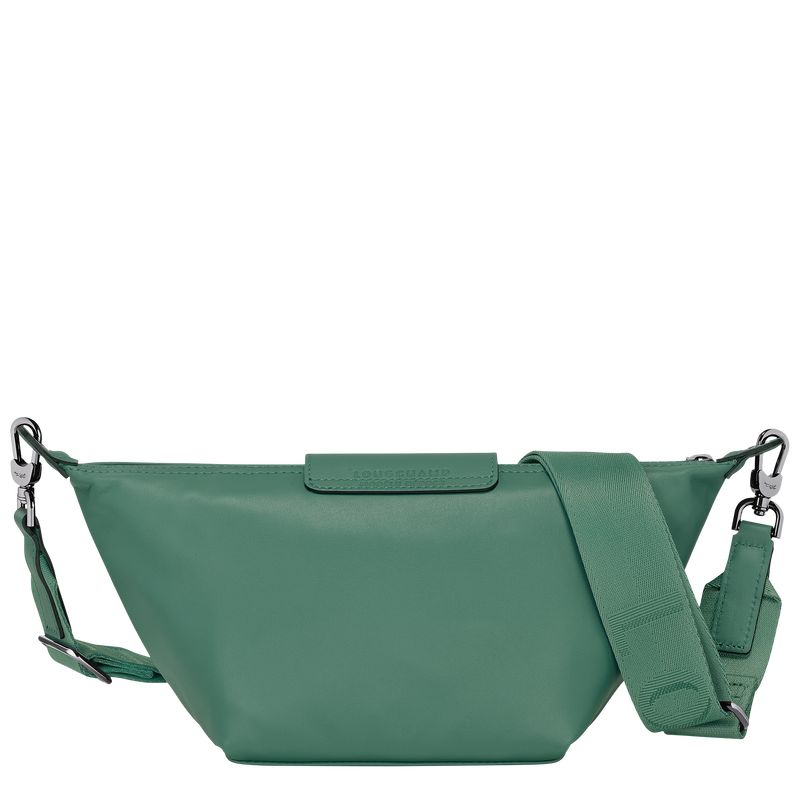 Torby Przez Ramię Damskie Longchamp Le Pliage Xtra XS Crossbody Leather Sage | PL8837RV