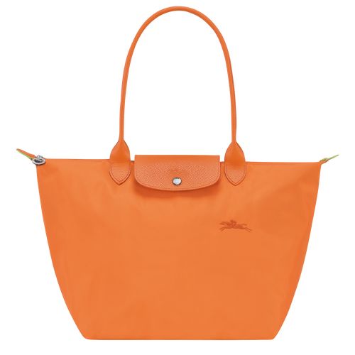 Torby Przez Ramię Damskie Longchamp Le Pliage Green L Tote Recycled canvas Pomarańczowe | PL8813NW