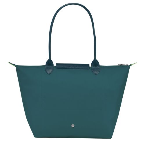 Torby Przez Ramię Damskie Longchamp Le Pliage Green L Tote Recycled canvas Paw | PL8812BE