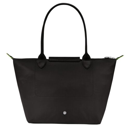 Torby Przez Ramię Damskie Longchamp Le Pliage Green M Tote Recycled canvas Czarne | PL8811VR