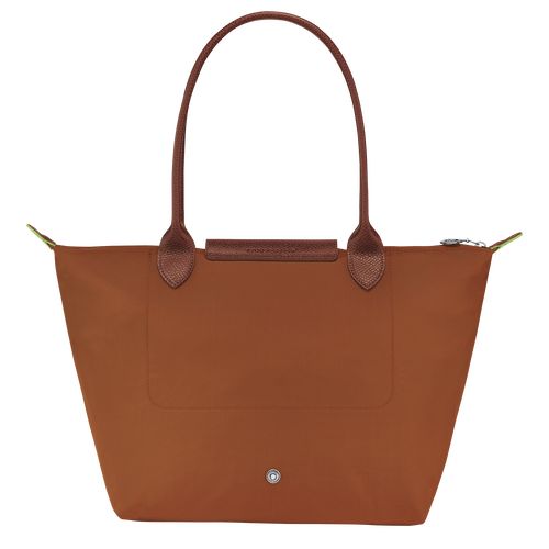 Torby Przez Ramię Damskie Longchamp Le Pliage Green M Tote Recycled canvas Cognac | PL8809XY