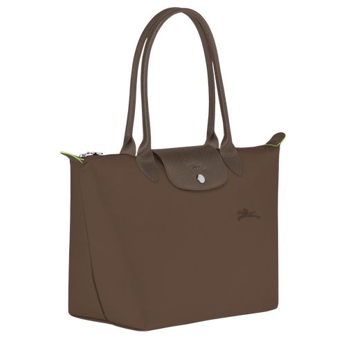 Torby Przez Ramię Damskie Longchamp Le Pliage Green M Tote Recycled canvas Terra | PL8808ZU