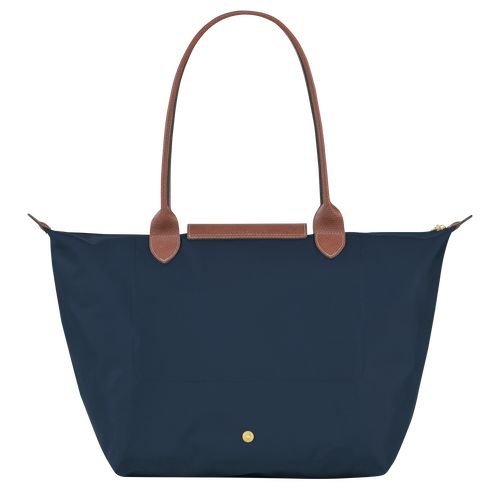 Torby Przez Ramię Damskie Longchamp Le Pliage Original L Tote Recycled canvas Granatowe | PL8804HA