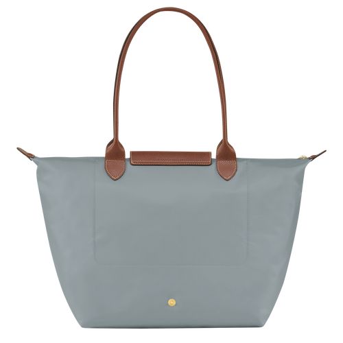 Torby Przez Ramię Damskie Longchamp Le Pliage Original L Tote Recycled canvas Steel | PL8802FD