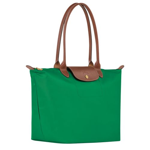 Torby Przez Ramię Damskie Longchamp Le Pliage Original L Tote Recycled canvas Zielone | PL8800SG