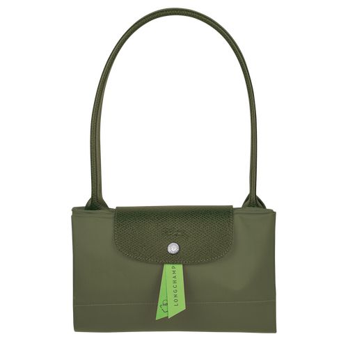 Torby Przez Ramię Damskie Longchamp Le Pliage Green L Tote Recycled canvas Forest | PL8789QM