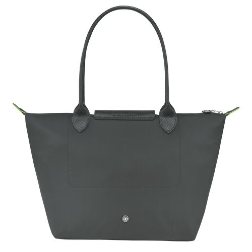 Torby Przez Ramię Damskie Longchamp Le Pliage Green M Tote Recycled canvas Graphite | PL8786EB