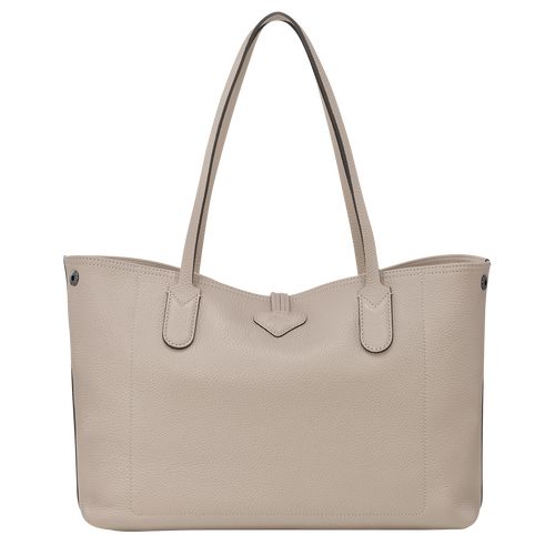 Torby Przez Ramię Damskie Longchamp Le Roseau Essential L Tote Leather Clay | PL8818VR