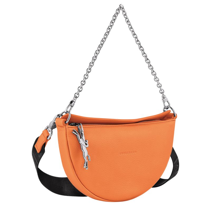 Torby Przez Ramię Damskie Longchamp Smile S Crossbody Leather Pomarańczowe | PL8869BE