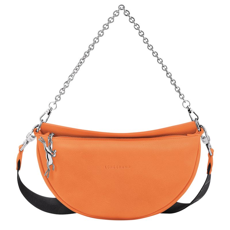 Torby Przez Ramię Damskie Longchamp Smile S Crossbody Leather Pomarańczowe | PL8869BE