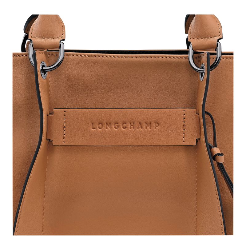 Torebka Damskie Longchamp 3D L Leather Natural | PL9124BE