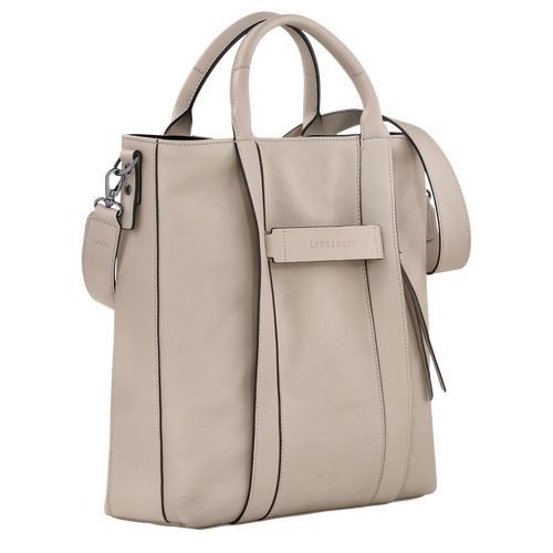 Torebka Damskie Longchamp 3D L Tote Leather Clay | PL9043YX