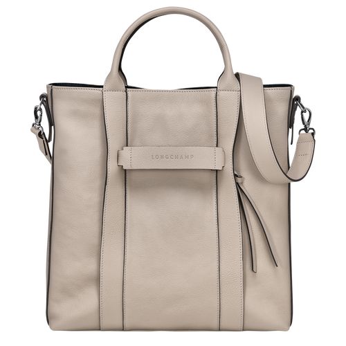 Torebka Damskie Longchamp 3D L Tote Leather Clay | PL9043YX