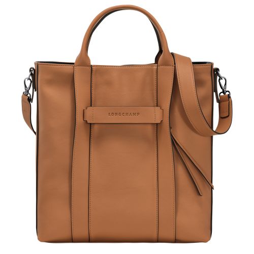 Torebka Damskie Longchamp 3D L Tote Leather Natural | PL9041IL