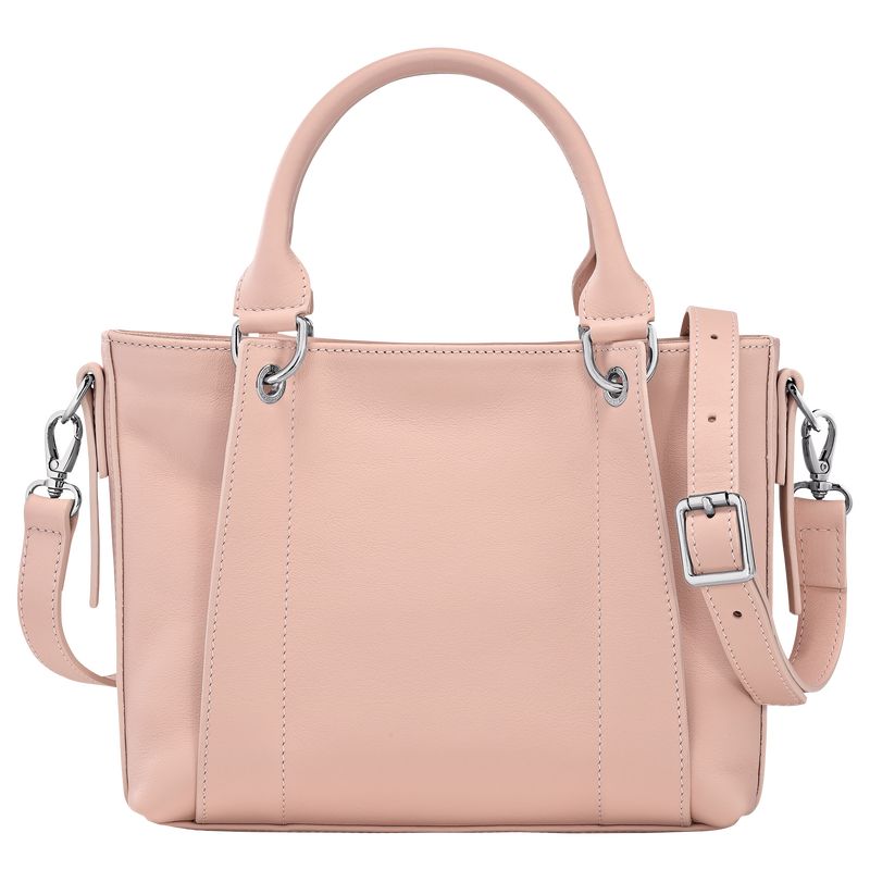 Torebka Damskie Longchamp 3D S Leather Nude | PL9158YX